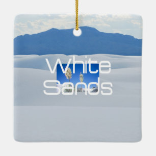ABH White Sands Keramisch Ornament