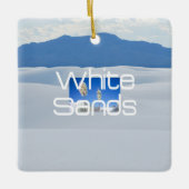 ABH White Sands Keramisch Ornament (Voorkant)