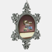 ABH Williamsburg Tin Sneeuwvlok Ornament (Links)