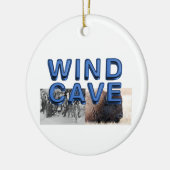 ABH Wind Cave NP Keramisch Ornament (Links)