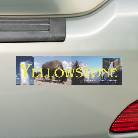 ABH Yellowstone Bumpersticker (Op auto)