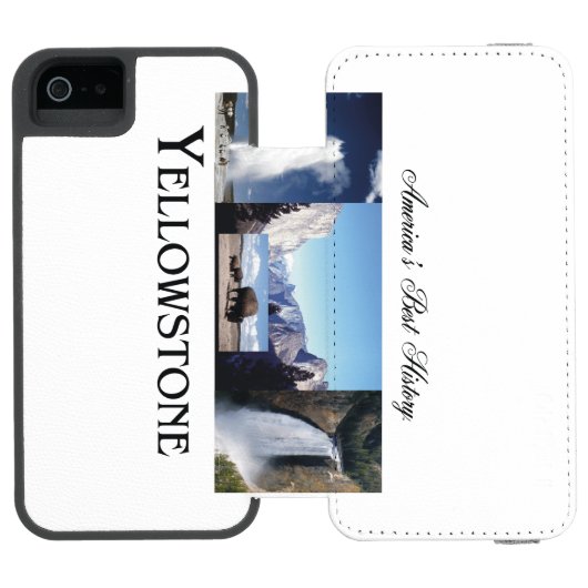 ABH Yellowstone Incipio iPhone Portemonnee Hoesje (Agenda Open)