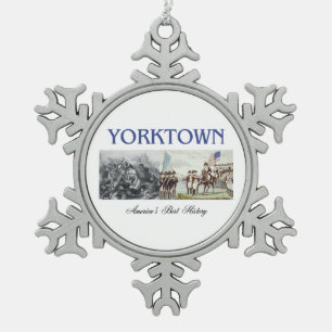 ABH Yorktown Tin Sneeuwvlok Ornament