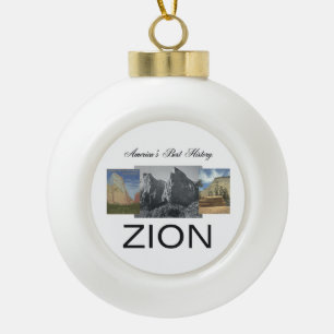 ABH Zion Keramische Bal Ornament