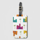 Abha Aseer erfgoedhuizen Bagagelabel (Voorkant (verticaal))