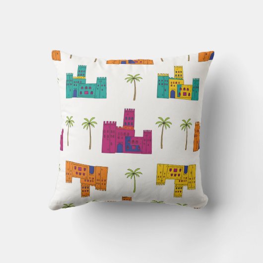 Abha Aseer Heritage Houses Kussen (Achterkant)