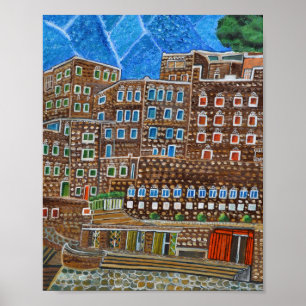 Abha, Saudi-Arabië Poster