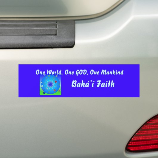 AbhaKoninkrijk31 Bumpersticker (Op auto)