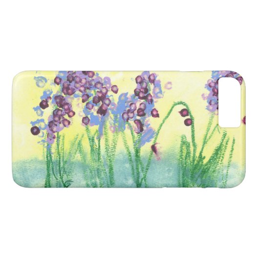 Abhi's bloeiende tuin Case-Mate iPhone case (Achterkant (Horizontaal))
