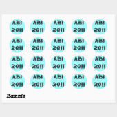 ABI 2011 RONDE STICKER (Vel)
