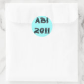 ABI 2011 RONDE STICKER (Tas)