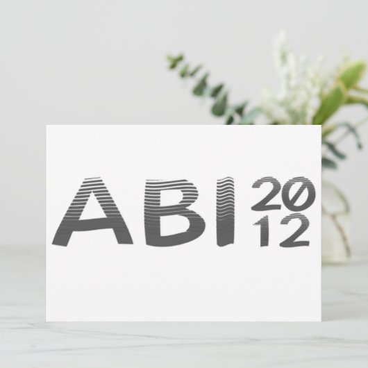 ABI 2012 KAART (Staand voorkant)