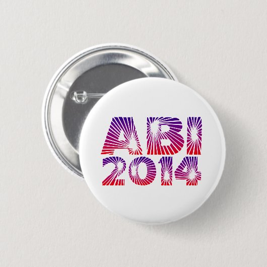 ABI 2014 RONDE BUTTON 5,7 CM (Voorkant /achterkant)