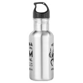 Abi-f officiële aluminium drankfles waterfles  (Achterkant)