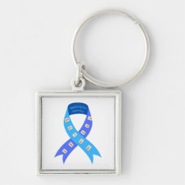 ABI Mahjong voor Geheugen Sleutelhanger