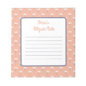 Abi print Mitzvah Notes Notitieblok (Voorkant)