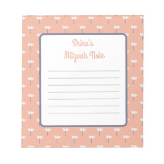 Abi print Mitzvah Notes Notitieblok
