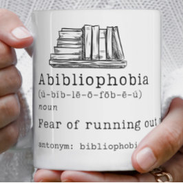 Abibliofobie Boek Lover Gift Koffiemok