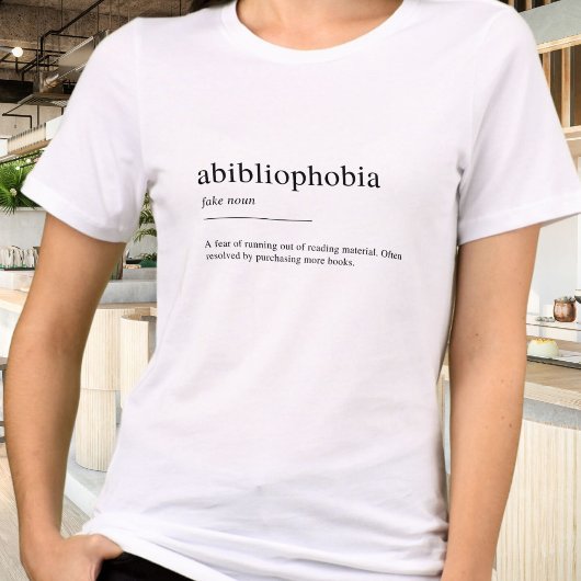 Abibliofobische boekliefhebbers Tri-Blend shirt