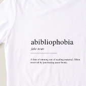 Abibliofobische boekliefhebbers Tri-Blend shirt