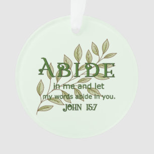 Abide bij mij ornament