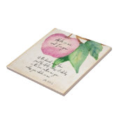 Abide Fruitful Apple 2-keramische Tegel Tegeltje (Zijkant)