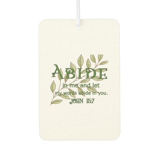 Abide In Me Luchtverfrisser (Voorkant)