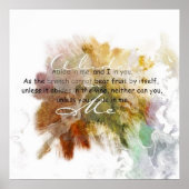 Abide in Me Poster (Voorkant)