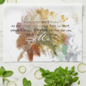 Abide in Me Towel Theedoek (Gevouwen)