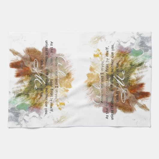 Abide in Me Towel Theedoek (Horizontaal)