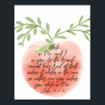 Abide in mij en ik in jou... John 15:4-5 Poster<br><div class="desc">Abide in mij en ik in jou...  John 15:4-5</div>