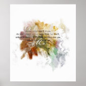 Abide in mij poster (Voorkant)