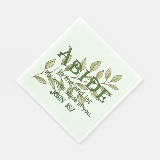 Abide in mij servet (Hoek)