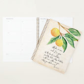Abide in Sinaasappels die me drijven Planner (Display)