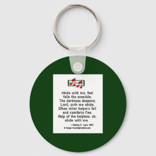 Abide met mij sleutelhanger
