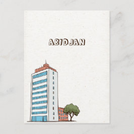 Abidjan Ivoorkust Briefkaart