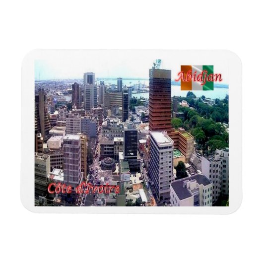 ABIDJAN - MAGNET MAGNEET (Horizontaal)