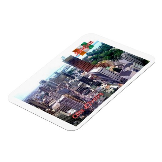 ABIDJAN - MAGNET MAGNEET (Linkerzijde)