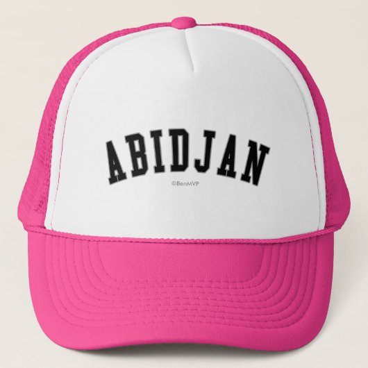 Abidjan Trucker Pet (Voorkant)