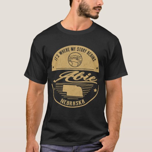 Abie Nebraska, waar mijn verhaal begint T-shirt (Voorkant)