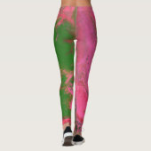 Abigail 2 Crazy Roze Groen Abstracte Leggings (Achterkant)