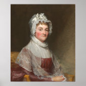 Abigail Adams - Gilbert Stuart Fine Art Poster (Voorkant)