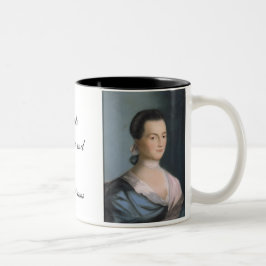 Abigail Adams Portret & Quote Mok