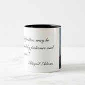 Abigail Adams Portret & Quote Mok (Center)