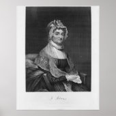 ABIGAIL ADAMS van een oorspronkelijk schilderij va Poster (Voorkant)
