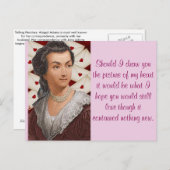 Abigail Adams verliefde letters Briefkaart (Voorkant / Achterkant)