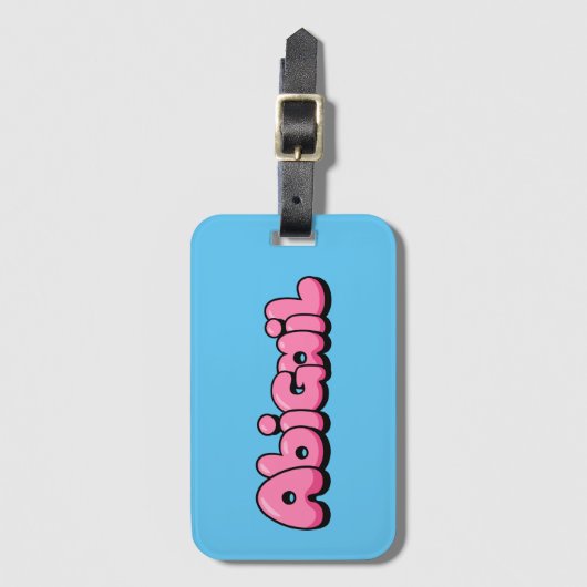 Abigail Bagagelabel (Voorkant (verticaal))