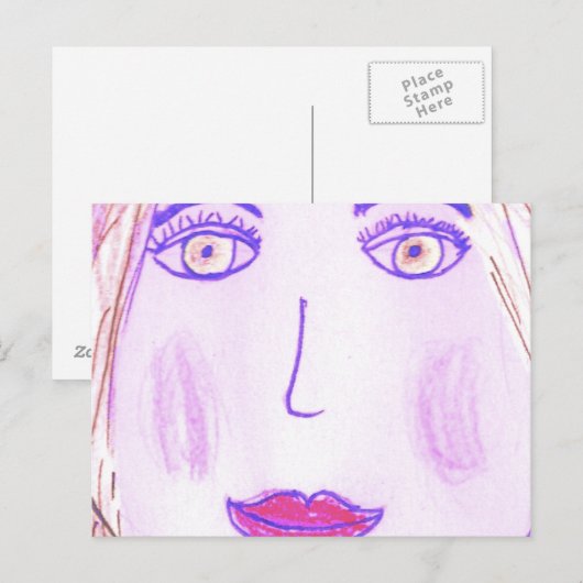 abigail briefkaart (Voorkant / Achterkant)