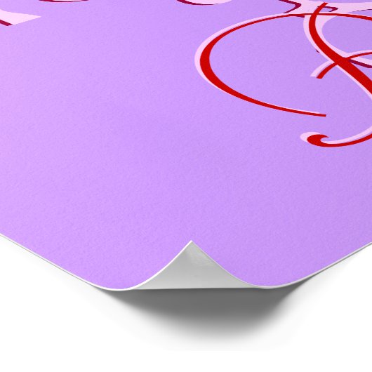 Abigail Designer Name Poster (Hoek)