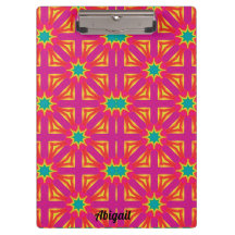 ABIGAIL ~ Geel, Blauw, Rood en Roze ontwerp ~